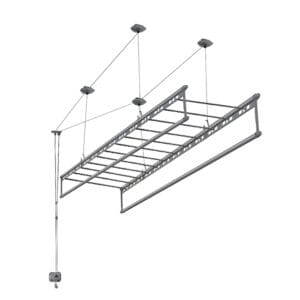 Carbon Steel Hand-Cranked Clothes Drying Rack